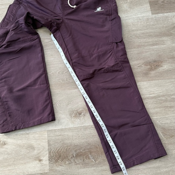 NWT $249 New Balance MADE in USA Tech Pant Plum Brown Mens Size Large NEW - Picture 10 of 11